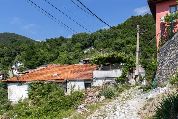 Dorp Delchevo Met Authentieke Huizen Uit Negentiende Eeuw Regio Blagoevgrad — Stockfoto