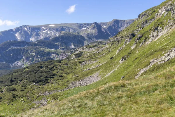 Paysage Estival Montagne Rila Près Des Sept Lacs Rila Bulgarie — Photo