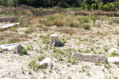 Bulgaristan 'ın Blagoevgrad Bölgesi' nin Petrich kenti yakınlarındaki Heraclea Sintica antik Makedonya kalıntıları