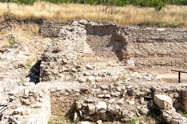 Ruïnes Van Het Oude Macedonië Polis Heraclea Sintica Gelegen Nabij — Stockfoto