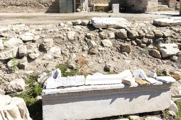 Ruiner Antika Makedonien Polis Heraclea Sintica Ligger Nära Staden Petrich — Stockfoto