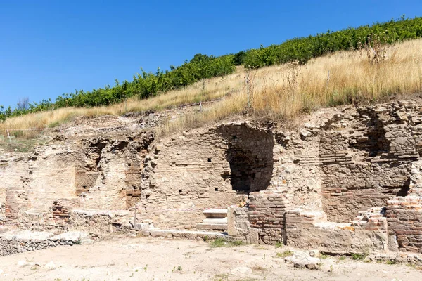 Ruïnes Van Het Oude Macedonië Polis Heraclea Sintica Gelegen Nabij — Stockfoto