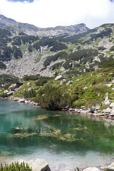 Pemandangan Luar Biasa Dari Pirin Mountain Dan Fish Banderitsa Lake — Stok Foto