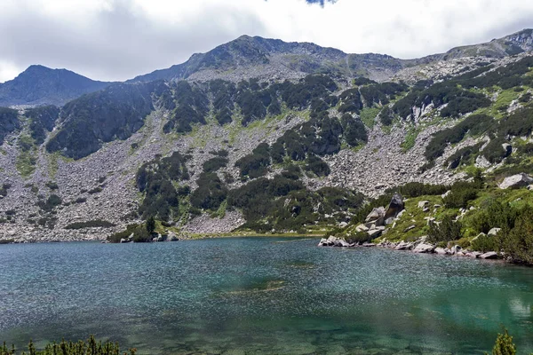 Increíble Paisaje Montaña Pirin Lago Fish Banderitsa Bulgaria — Foto de Stock