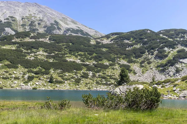 Paisagem Incrível Pirin Mountain Fish Banderitsa Lago Bulgária — Fotografia de Stock