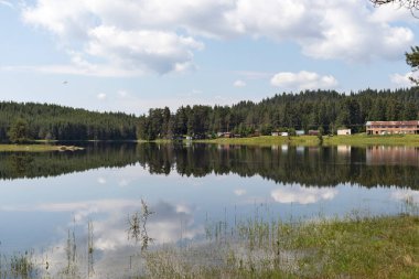 Shiroka polyana (Geniş çayır) Reservoir, Pazardzhik Bölgesi, Bulgaristan