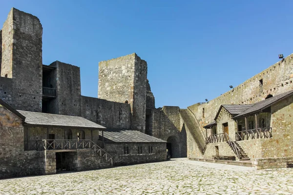 Smederevo Serbia August 2019 Middeleeuwse Vesting Van Smederevo Aan Kust — Stockfoto