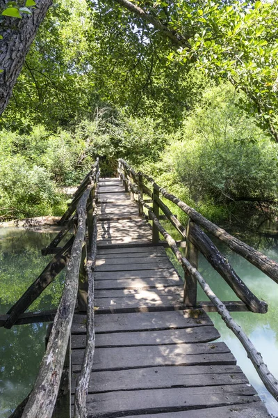 Vue Aérienne Géoparc Iskar Panega Long Rivière Gold Panega Bulgarie — Photo