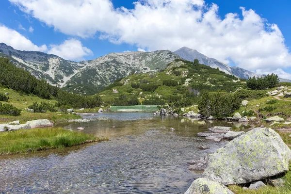 Landschap Met Banderitsa Rivier Pirin Mountain Bulgarije — Stockfoto