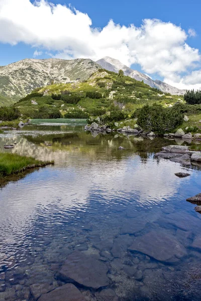 Lansekap Dengan Sungai Banderitsa Pegunungan Pirin Bulgaria — Stok Foto