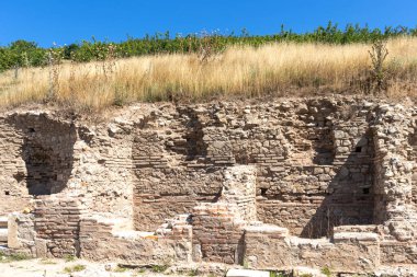 Bulgaristan 'ın Blagoevgrad Bölgesi' nin Petrich kasabası yakınlarındaki antik Makedon polisi Heraclea Sintica 'nın kalıntıları