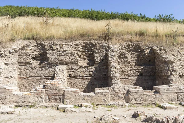 Ruínas Antiga Pólis Macedónia Heraclea Sintica Localizada Perto Cidade Petrich — Fotografia de Stock