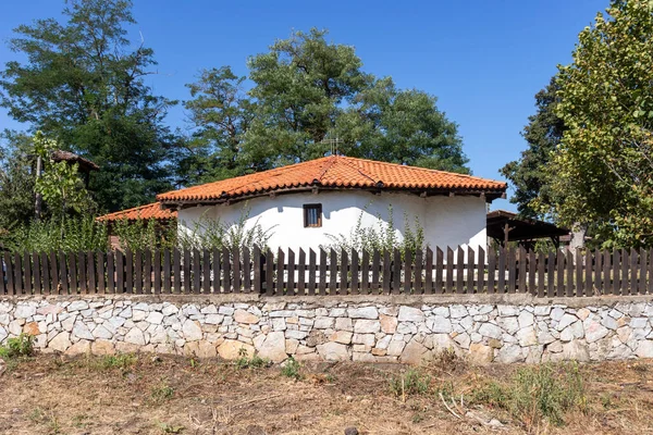 Maisons Anciennes Xixe Siècle Dans Village Historique Brashlyan Région Burgas — Photo