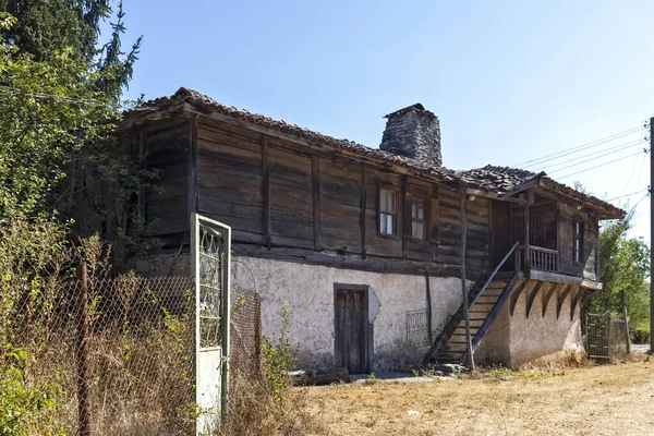 Stare Domy Xix Wieku Historycznej Miejscowości Brashlyan Obwód Burgas Bułgaria — Zdjęcie stockowe