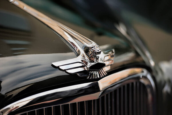 details of vintage cars