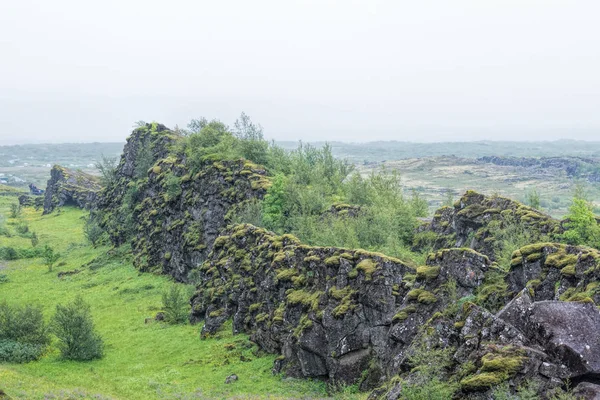 Πάρκο Thingvellir στην Ισλανδία — Φωτογραφία Αρχείου