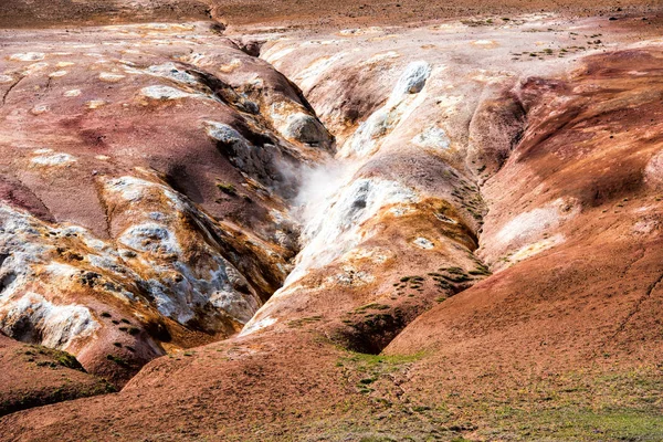 Myvatn sulfatars w Islandii — Zdjęcie stockowe