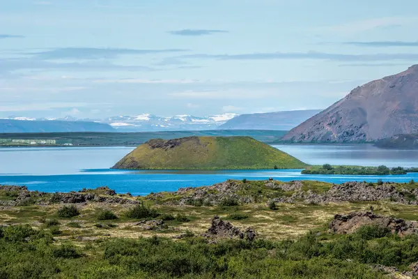 Region Myvatn na Islandu — Stock fotografie