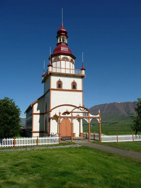 Eglise de Grund en Islande — Photo