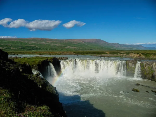 GODAFOSS καταρράκτες — Φωτογραφία Αρχείου