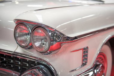 Eski Amerikan araba detayı.