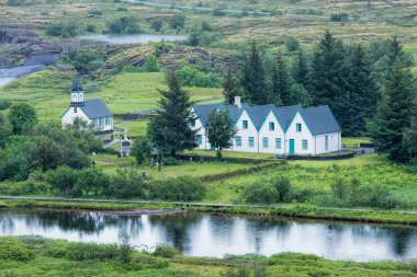 İzlanda 'daki Thingvellir Park