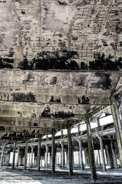 Abandoned Rotunda Bnstroff — Stock Photo, Image