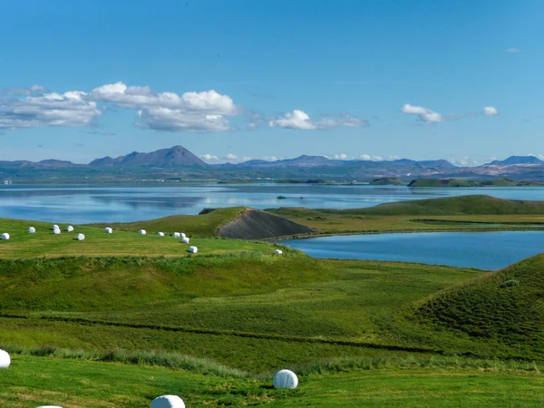 Região Myvatn Islândia — Fotografia de Stock