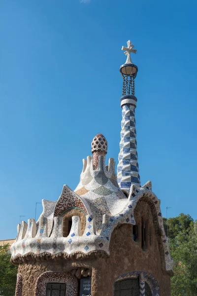 Πάρκο Guell Στη Βαρκελώνη — Φωτογραφία Αρχείου