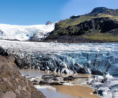 İzlanda 'daki Vatnajokull buzulu