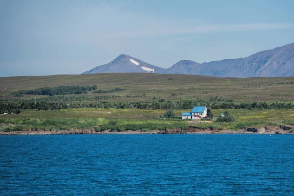 Dalvik Fjord Islandu — Stock fotografie