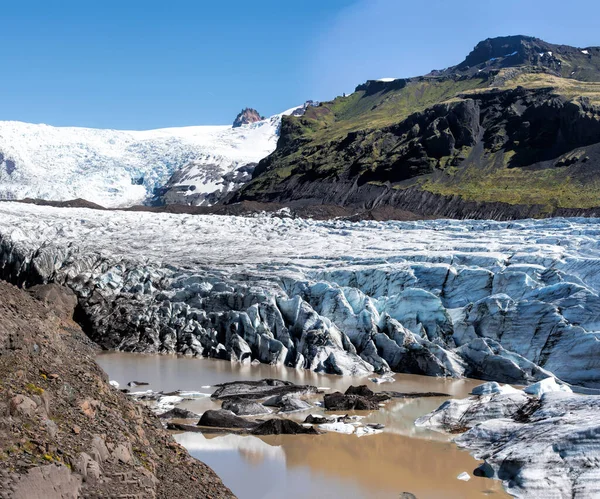 Lodowiec Vatnajokull Islandii — Zdjęcie stockowe