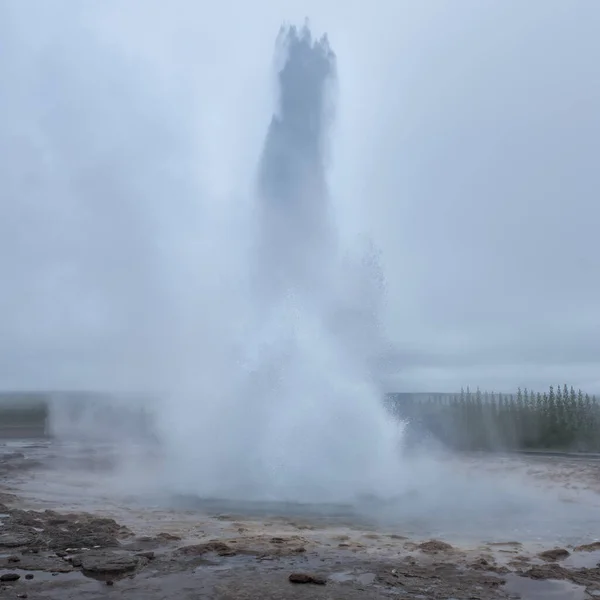 Geothermische Zone Von Geysir Island — Stockfoto