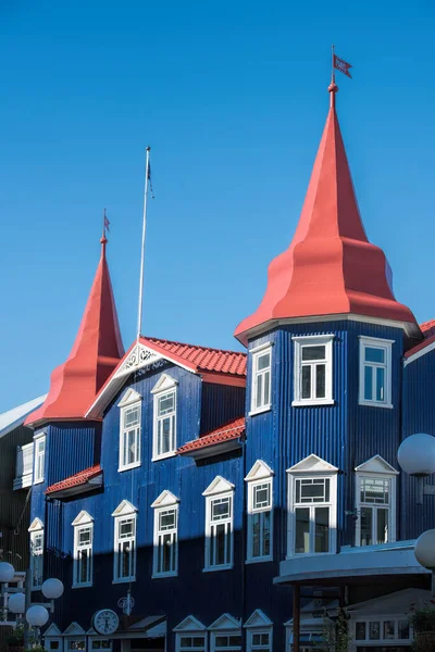Akureyri Stad Ijsland — Stockfoto