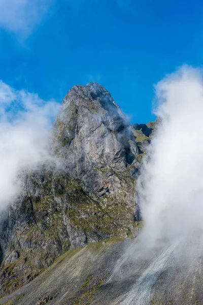 Nuvoloso Paesaggio Ghiandaia — Foto Stock