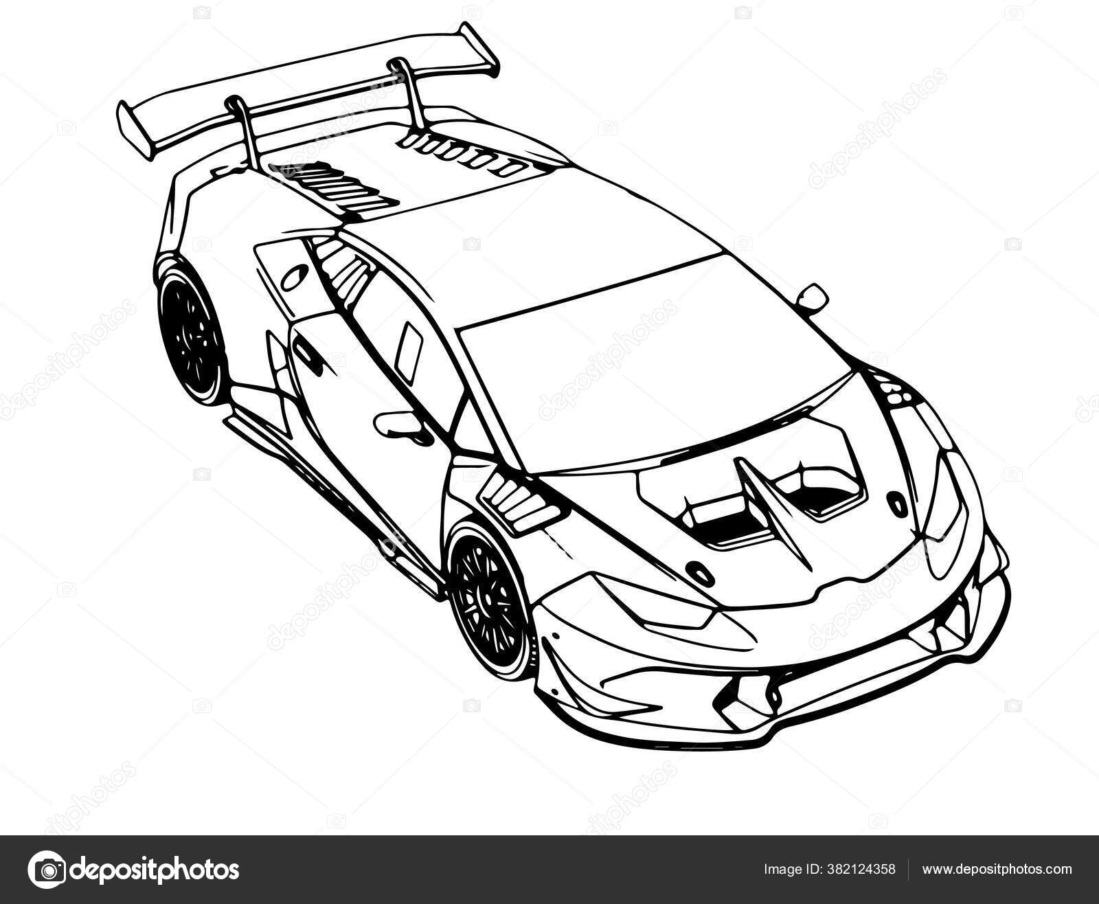 Cool Drawings of Cool Cars (50 photos) » Drawings for sketching and not  only - Papik.PRO