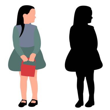 Sepetli yüzsüz çocuk.