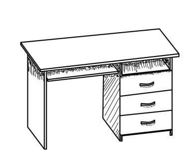  Tablonun izole edilmiş çizimi