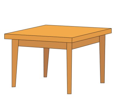 vektör, izole, tablo, beyaz arkaplanda izole