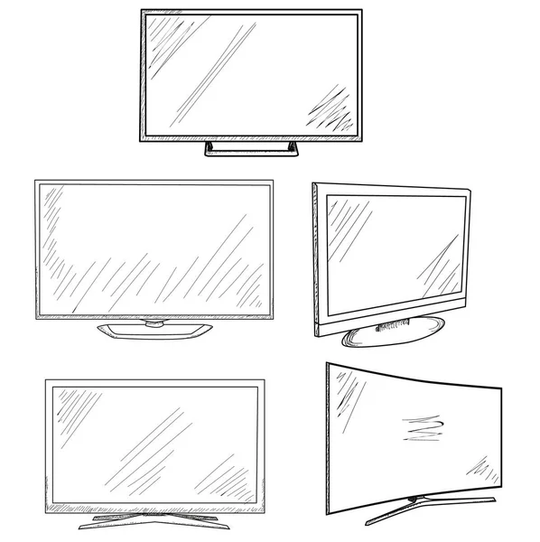 Premium Vector | Continuous line drawing of a television with the antenna  vector illustrations premium vector