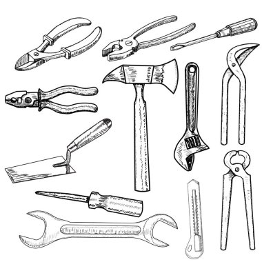 Yapı aracı seti, taslak koleksiyonu