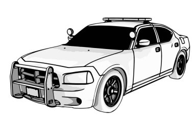 polis arabası farklı görünüm