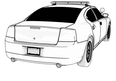 polis arabası farklı görünüm