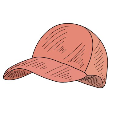 Erkek beysbol şapkası ve vizör.