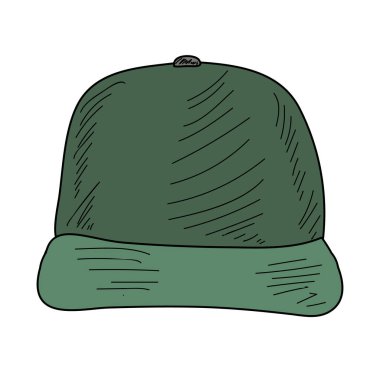 Erkek beysbol şapkası ve vizör.