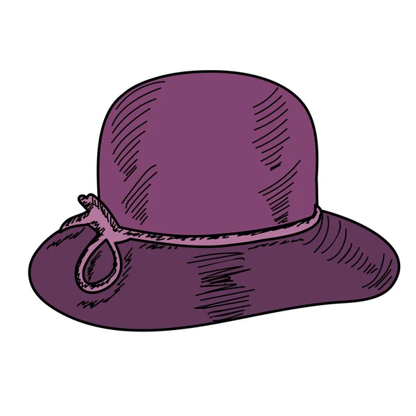 Γυναικείο Καπέλο Καπέλο Graphic Εικονίδιο — Διανυσματικό Αρχείο