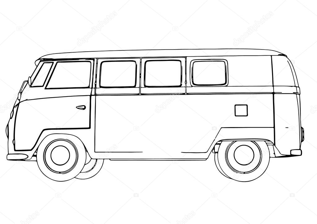 Sketch bus for travel vector