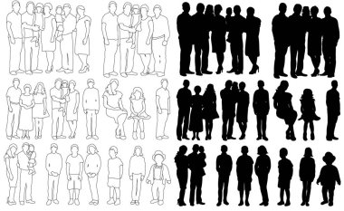 Özetler, insanlar koleksiyon çizer