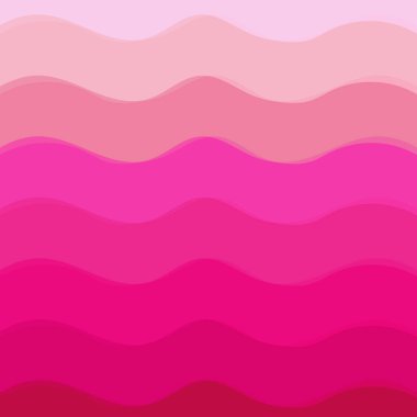 desen dalgalı çizgiler, vektör, pembe