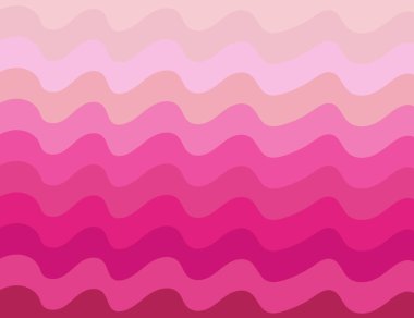 Soyut arkaplan, desen dalgalı çizgiler, vektör, pembe